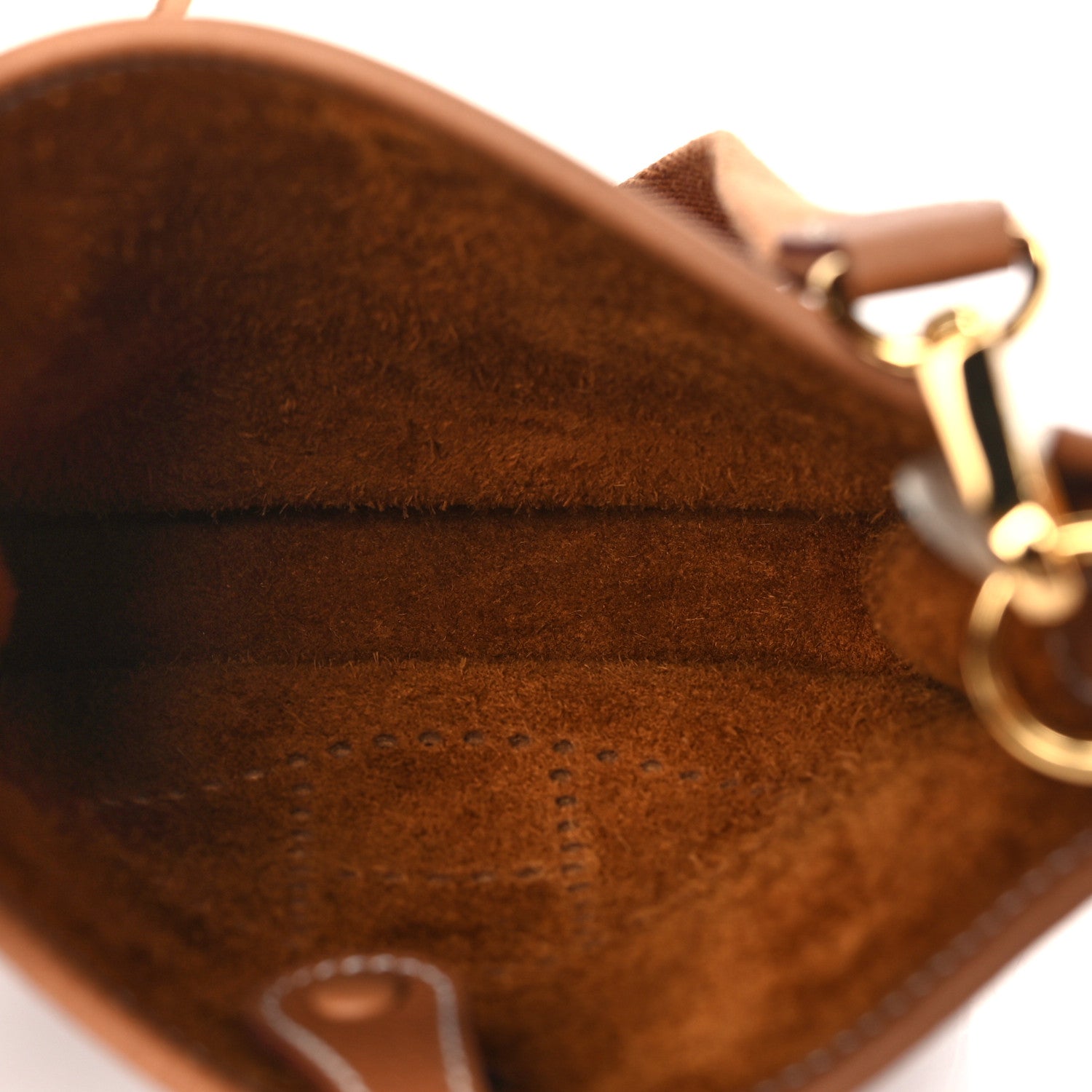Hermes Taurillon Clemence Evelyne TPM Gold 5 of 9