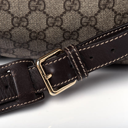 Gucci GG Plus Monogram Large Carry On Duffle Bag Brown 20 of 23