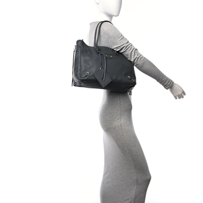 Balenciaga Veau Papier B4 Zip Around Tote Gris Fossile 2 of 12