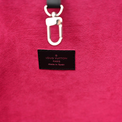 Louis Vuitton Epi Neverfull MM Black Hot Pink 6 of 10