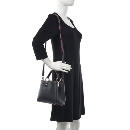 Louis Vuitton Taurillon Capucines BB Cobalt Fuchsia 2 of 10