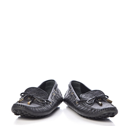 Louis Vuitton Empreinte Gloria Loafers 37.5 Black 6 of 10