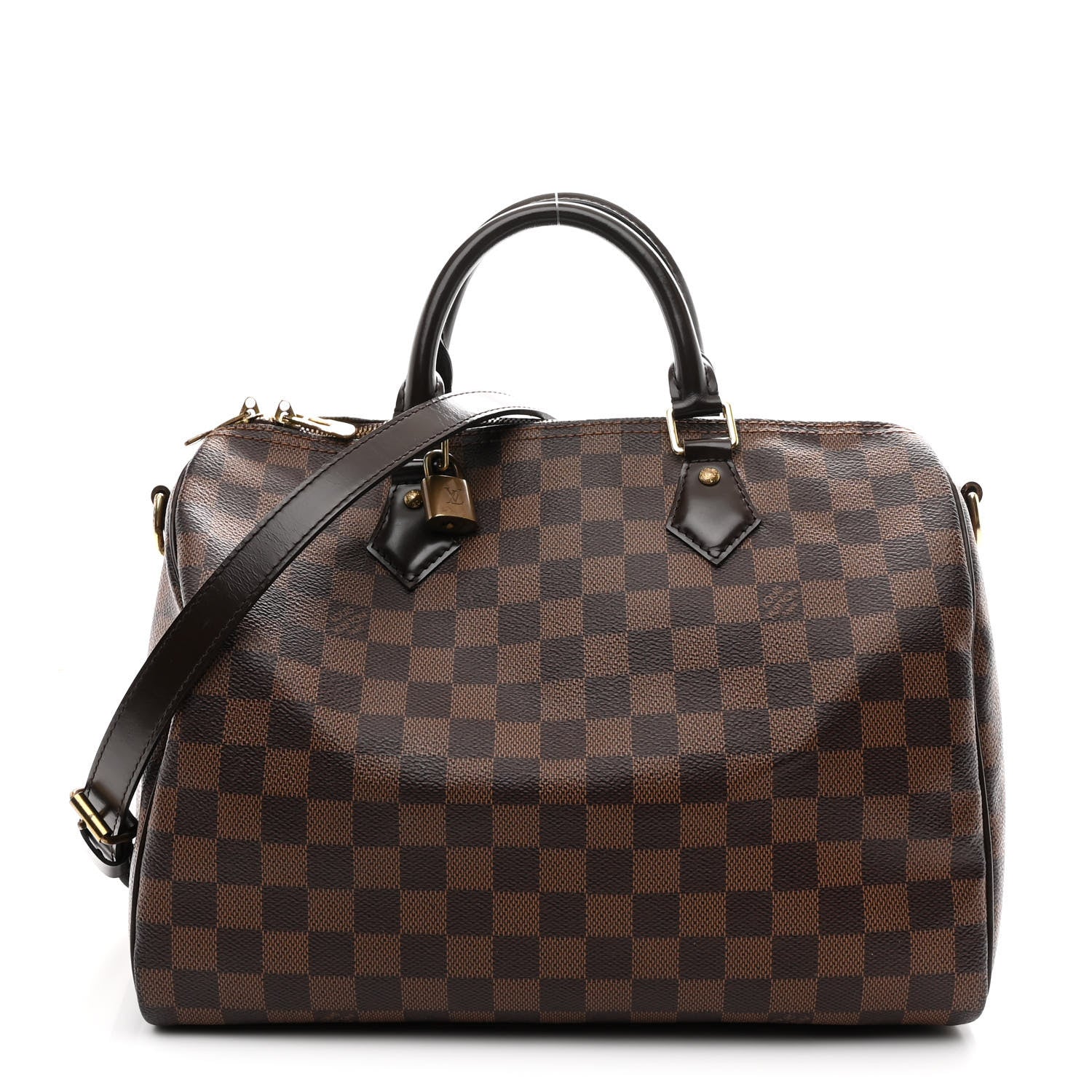 Louis Vuitton Damier Ebene Speedy Bandouliere 30 1 of 10