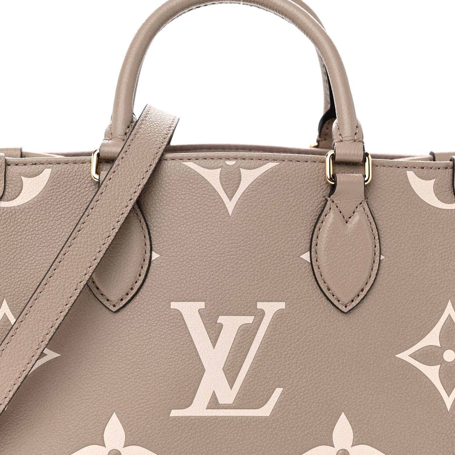 Louis Vuitton LOUIS VUITTON Empreinte Monogram Giant Onthego PM Tourterelle Crème 7 of 10