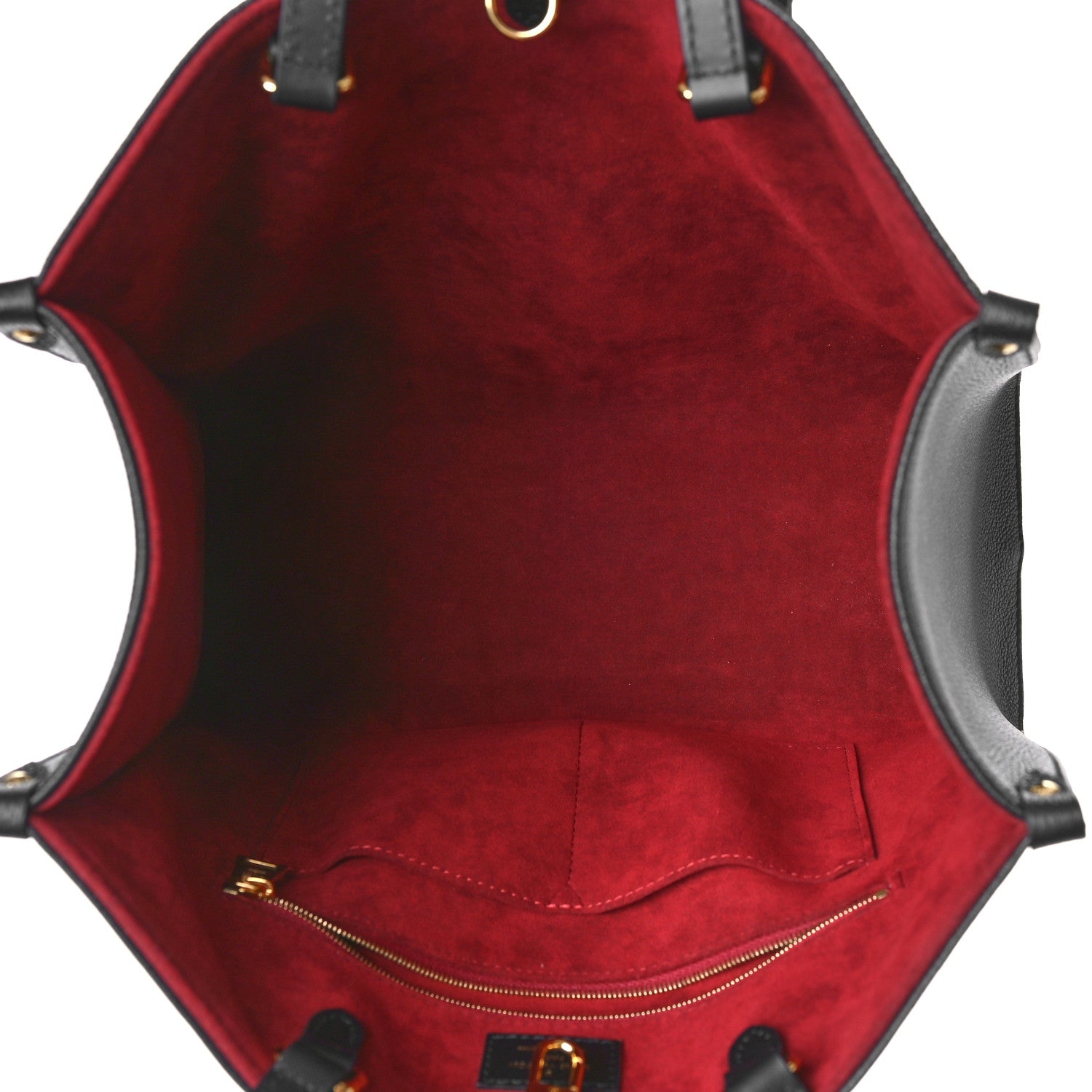 Louis Vuitton Empreinte Monogram Giant Onthego MM Black Beige 5 of 8