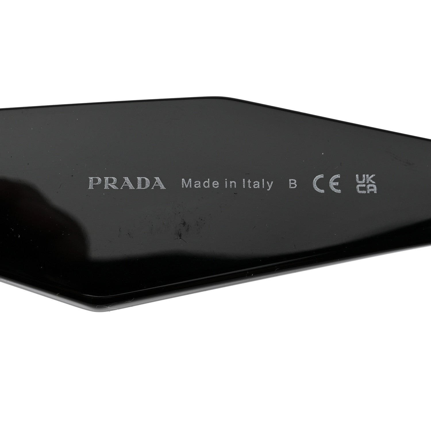 Prada Acetate Symbole Sunglasses SPR 17W Black 6 of 8