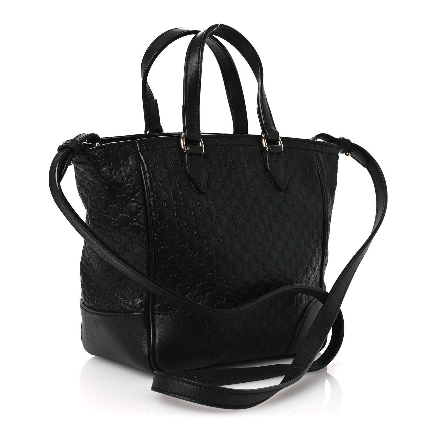 Microguccissima Small Bree Tote Black