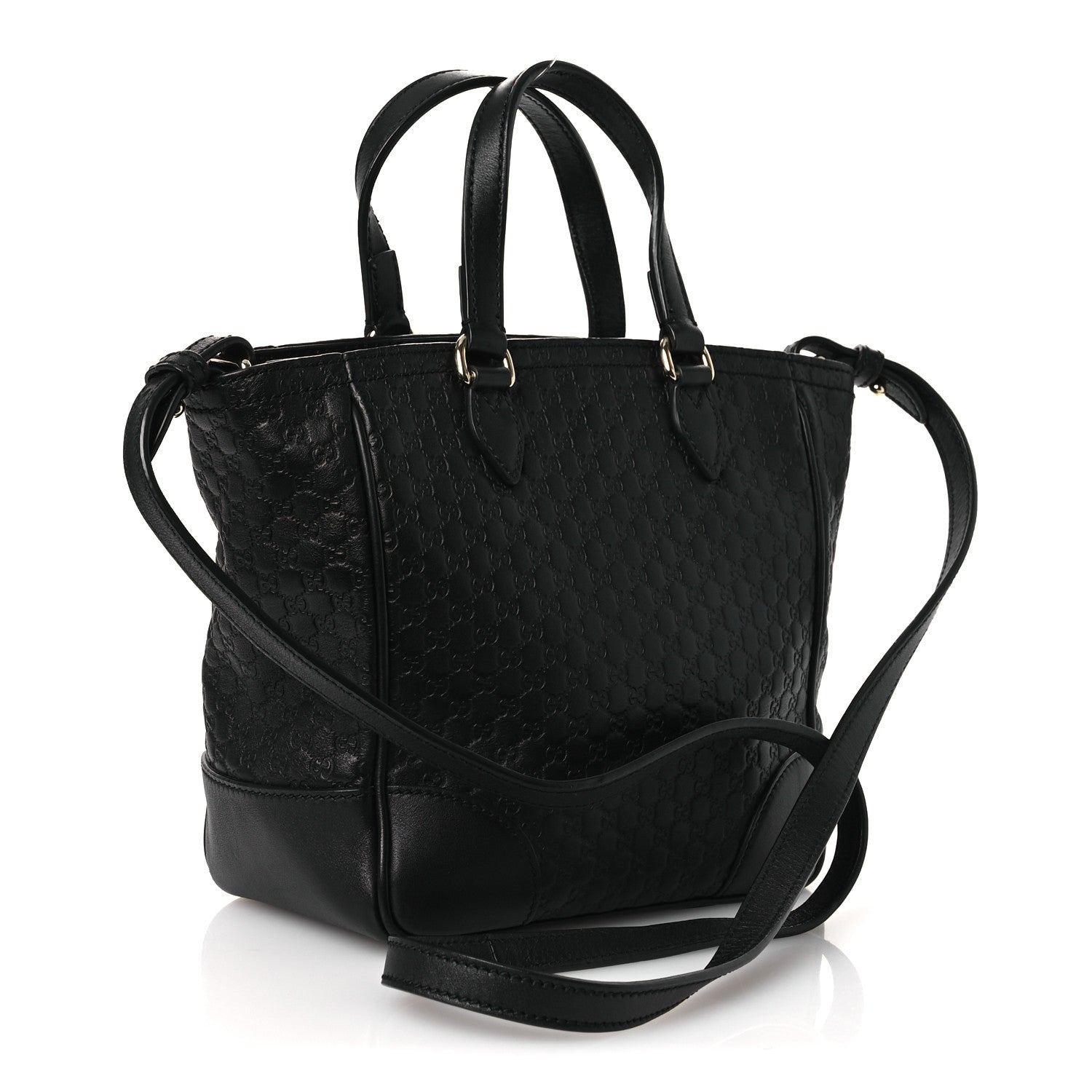 Gucci Microguccissima Small Bree Tote Black 3 of 13