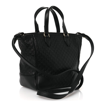 Gucci Microguccissima Small Bree Tote Black 3 of 13