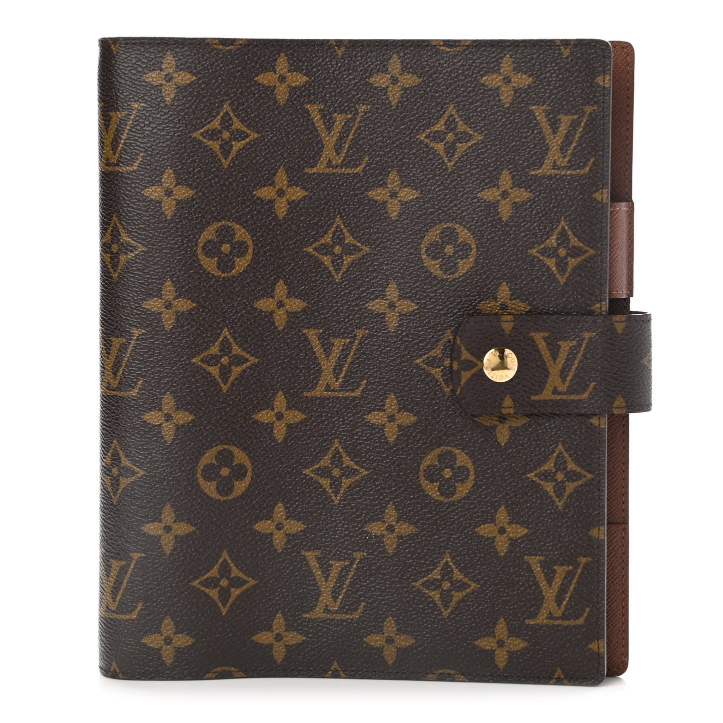 Monogram Large Ring Agenda Cover