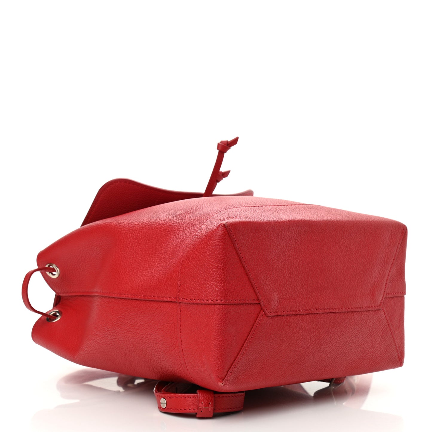 Soft Calfskin Lockme Backpack Rubis