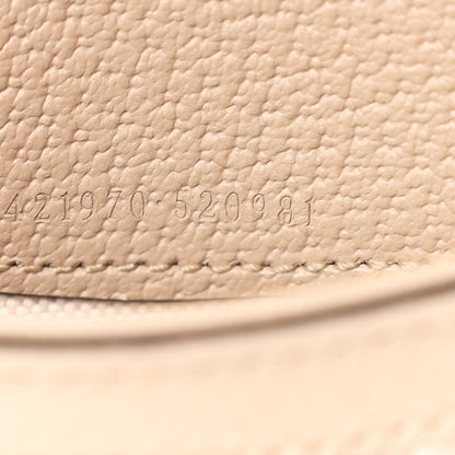 Gucci GG Supreme Monogram Textured Dollar Calfskin Mini Dionysus Shoulder Bag Beige Mystic White Oatmeal 7 of 10