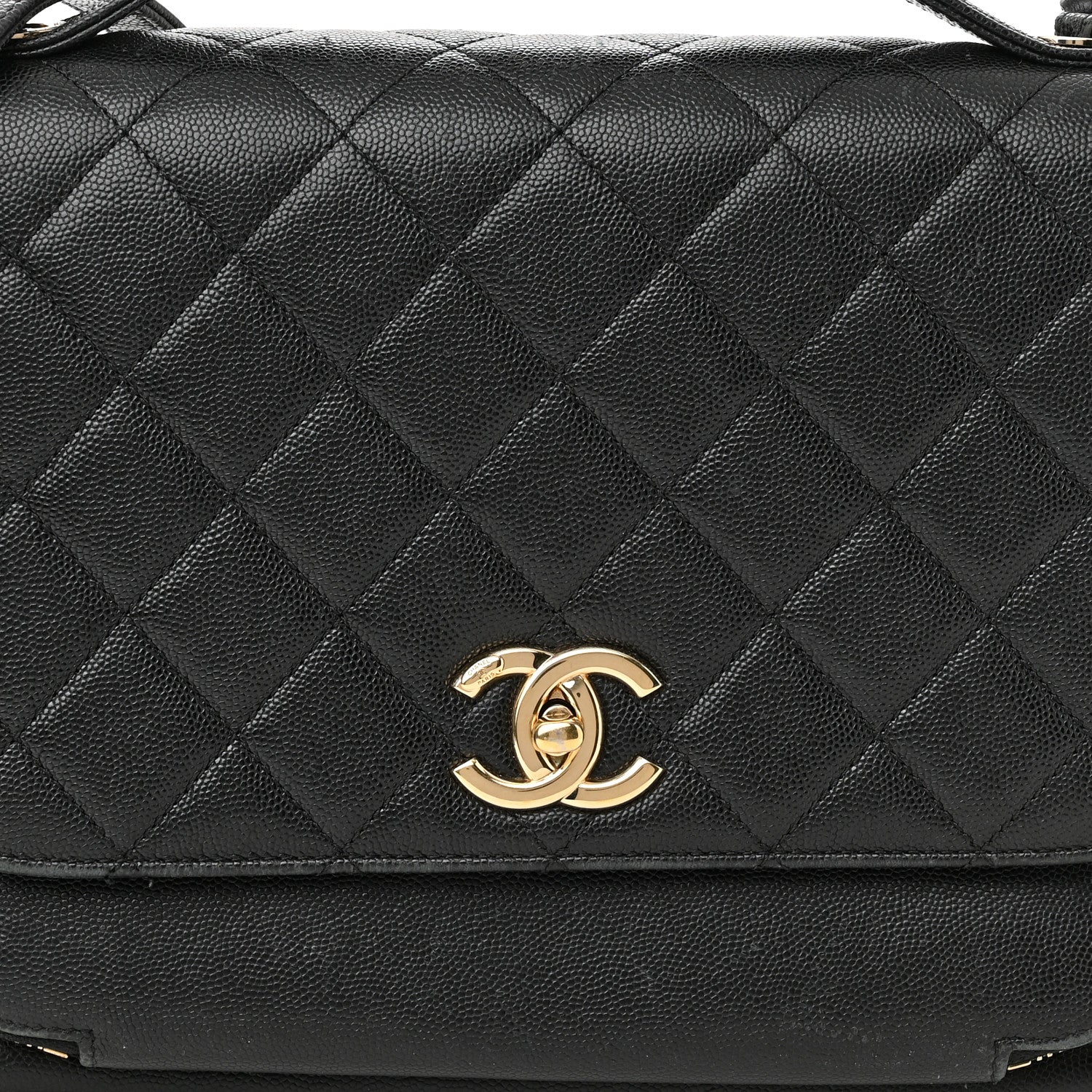 Chanel Caviar Quilted Large Business Affinity Flap Black 8 of 13