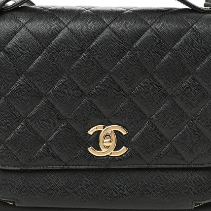 Chanel Caviar Quilted Large Business Affinity Flap Black 8 of 13