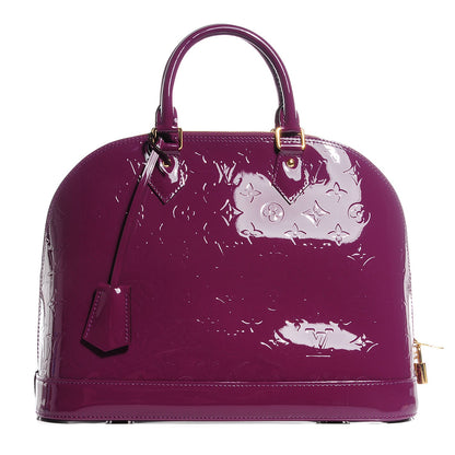 Louis Vuitton Vernis Alma MM Amethyste 1 of 8