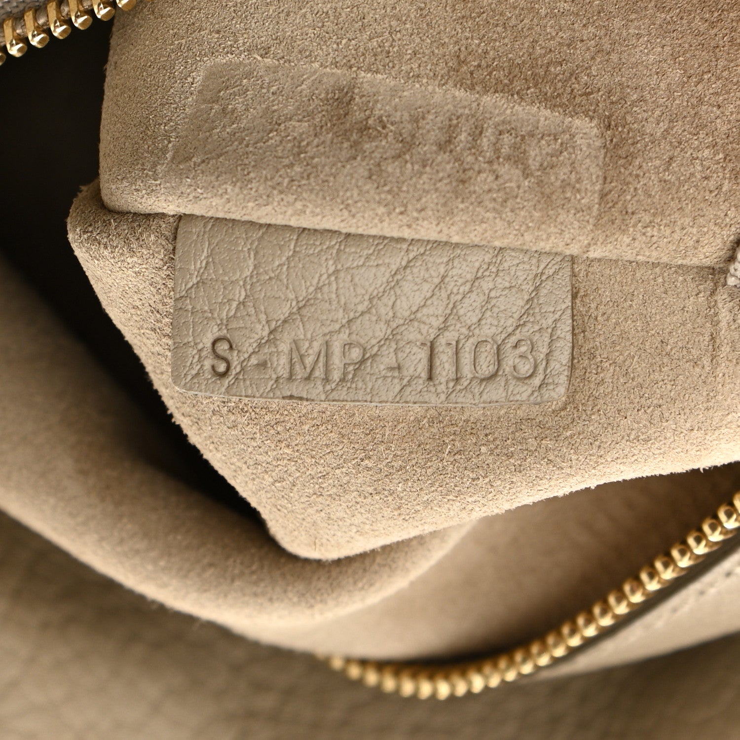 Celine Crisped Calfskin Tie Knot Tote Light Taupe 8 of 19