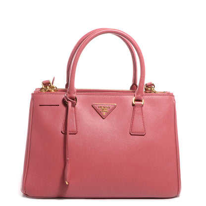 Prada Saffiano Lux Small Double Zip Tote Tamaris 1 of 9