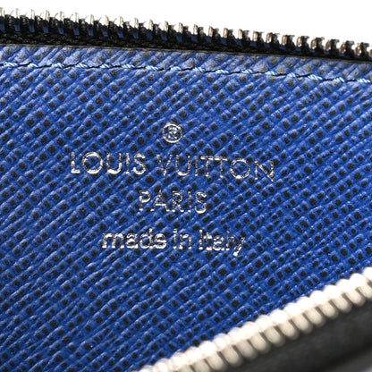 Louis Vuitton Monogram Taiga Coin Card Holder Cobalt 6 of 6