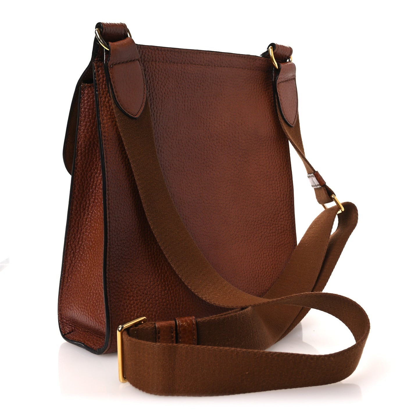 Grain Calfskin New Antony Messenger Crossbody Oak
