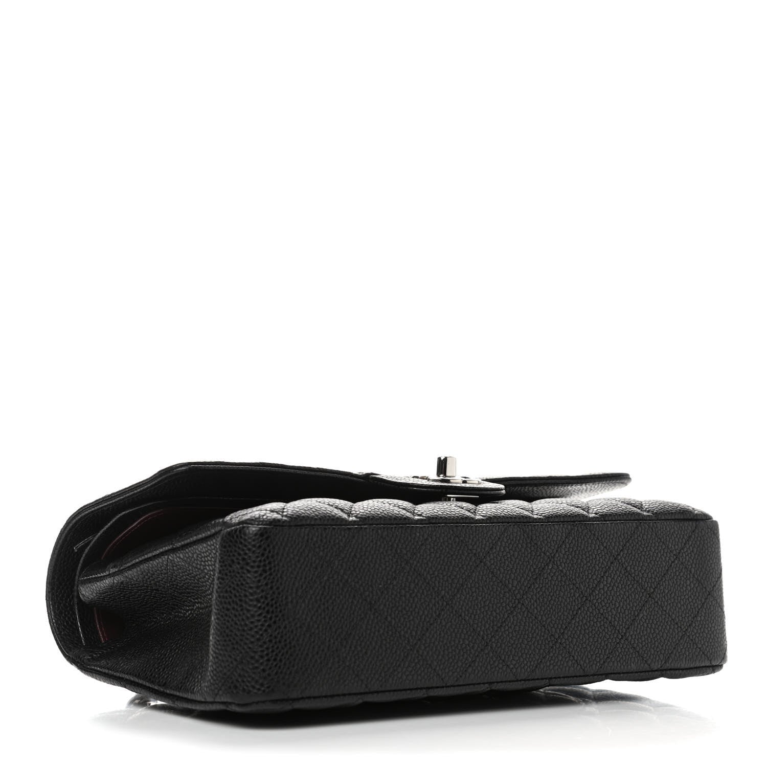 Chanel Caviar Quilted Medium Double Flap Black 3 of 4