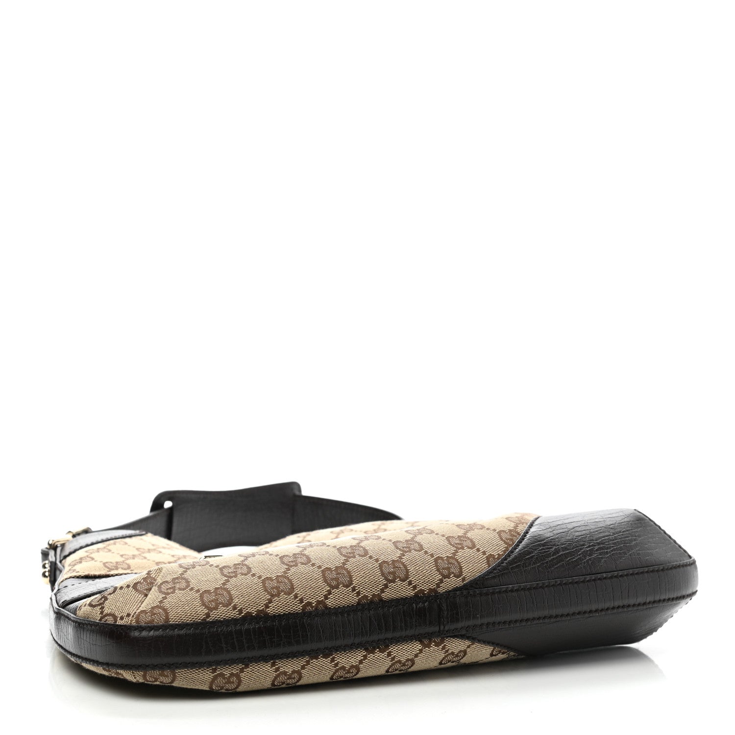 Gucci Monogram Hasler Hobo Dark Brown 4 of 11