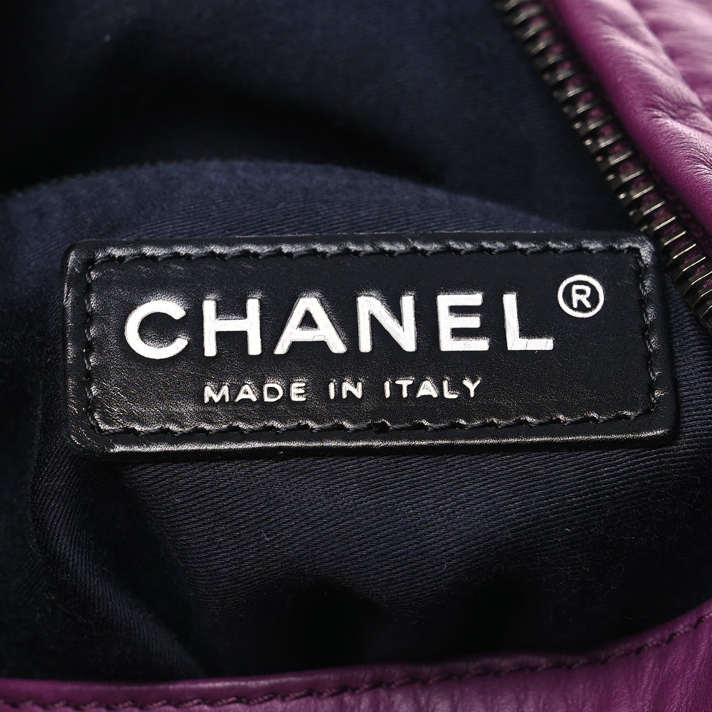 Calfskin Large Backpack Is Back Plum