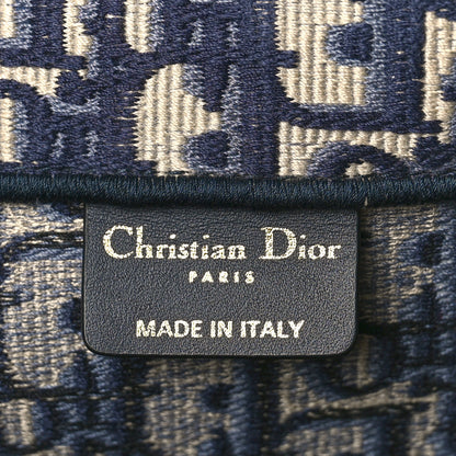 Christian Dior Oblique Large Book Tote Blue Multicolor 6 of 11