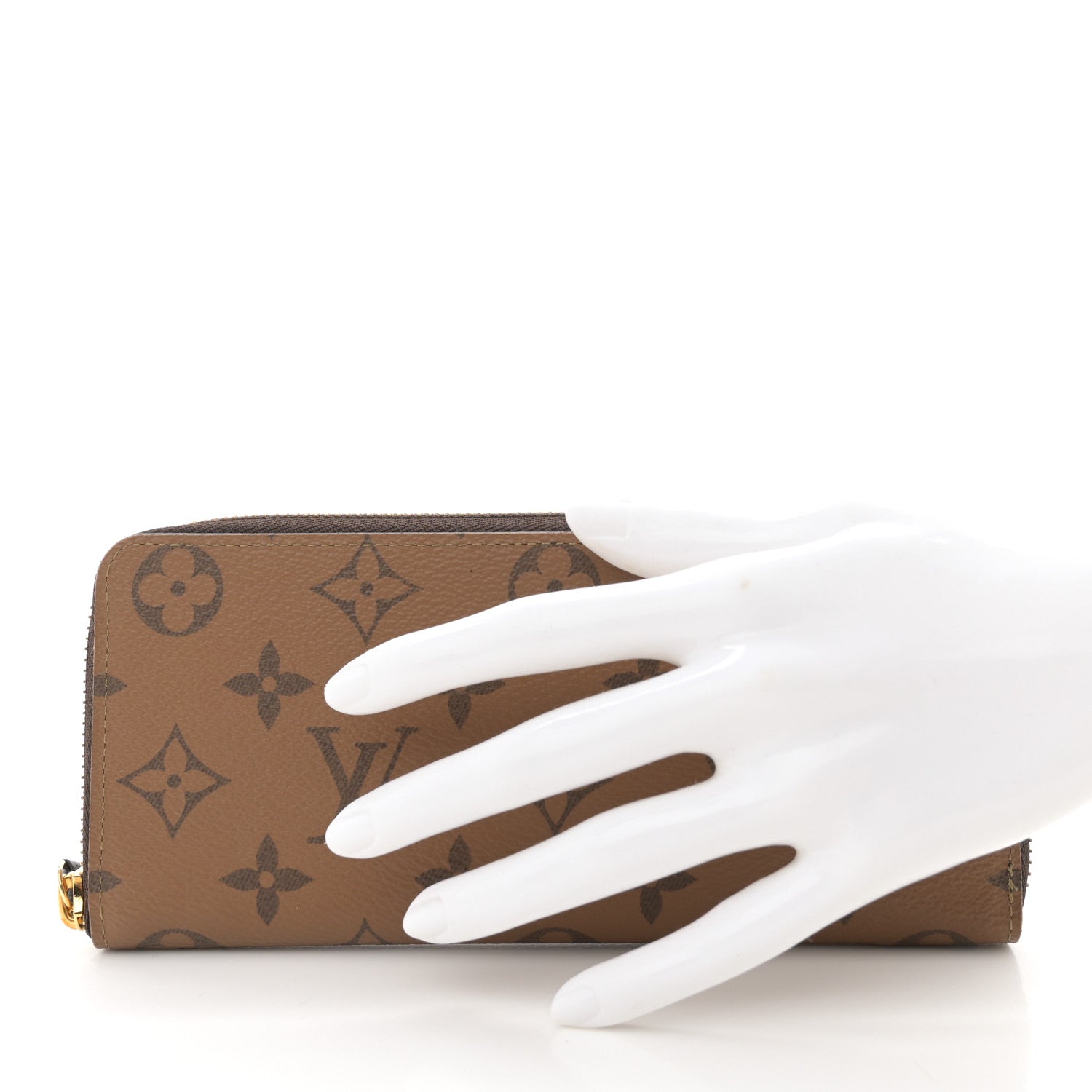 Louis Vuitton Reverse Monogram Clemence Wallet 2 of 7