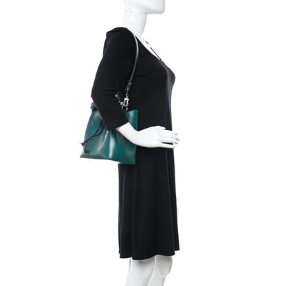 Louis Vuitton Epi Neonoe BB Emerald Indigo 2 of 10