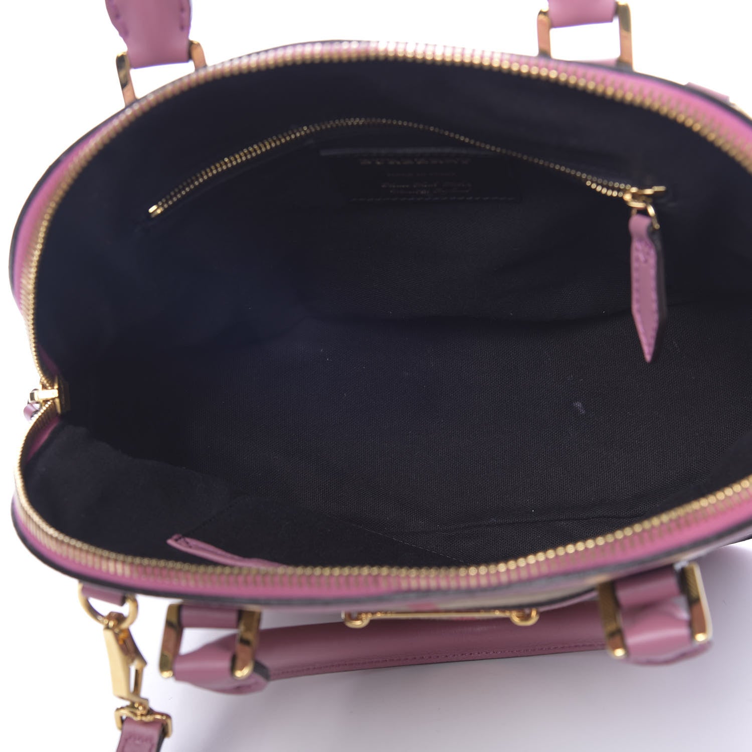 Burberry Bridle Calfskin House Check Small Orchard Bowling Bag Pink 5 of 13