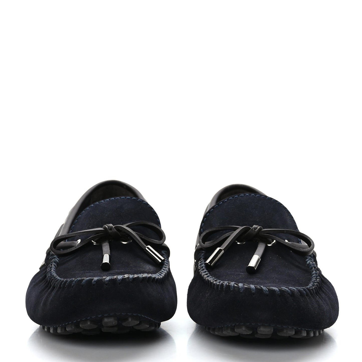 Suede Mens Arizona Car Shoe Moccasin Loafers 7 Marine