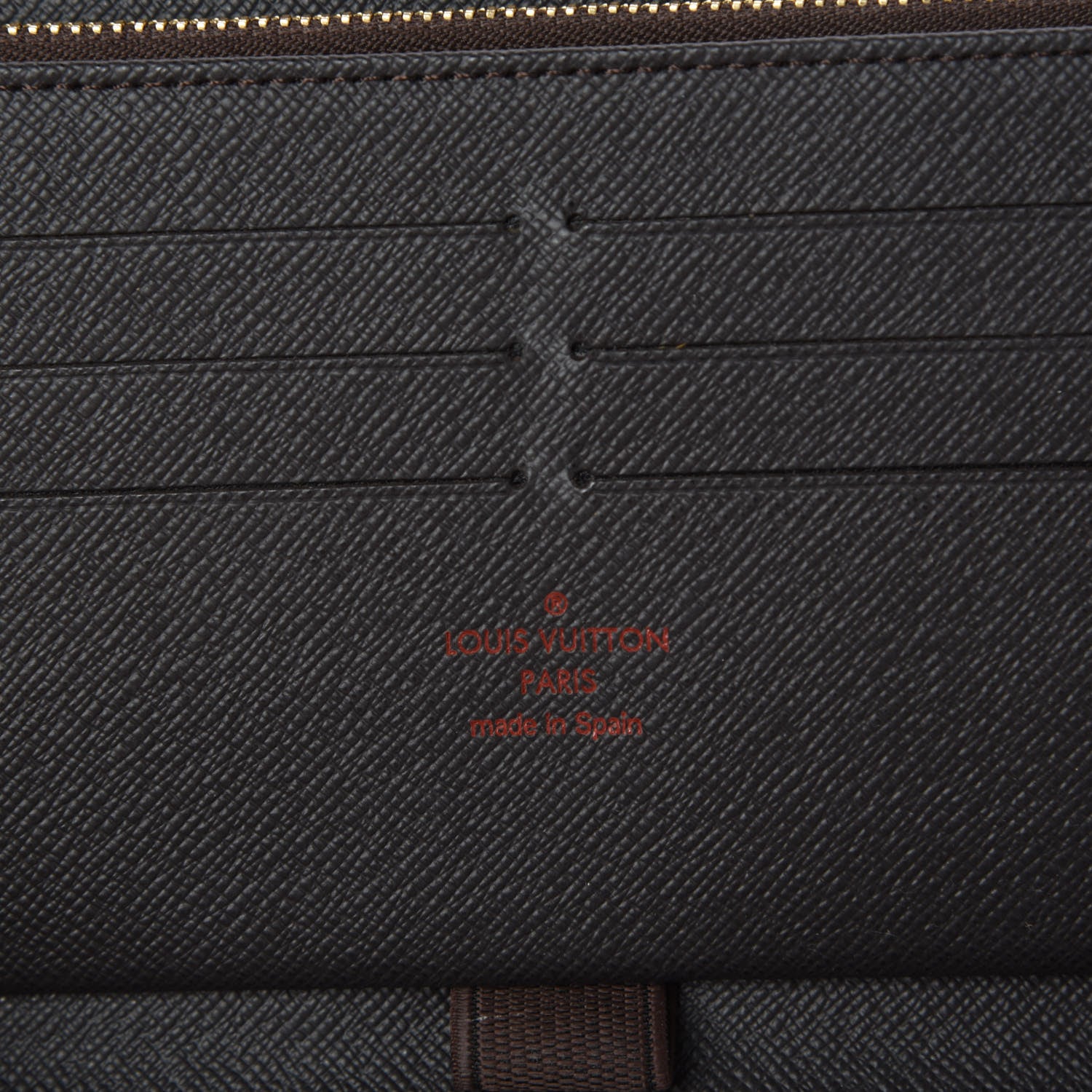 Louis Vuitton Damier Ebene Zippy Organizer Wallet 6 of 8