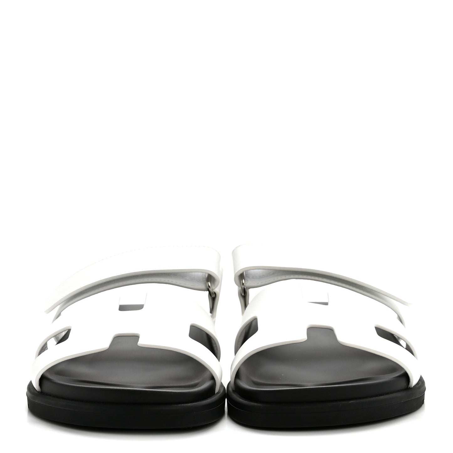 Calfskin Womens Chypre Sandals 39.5 White
