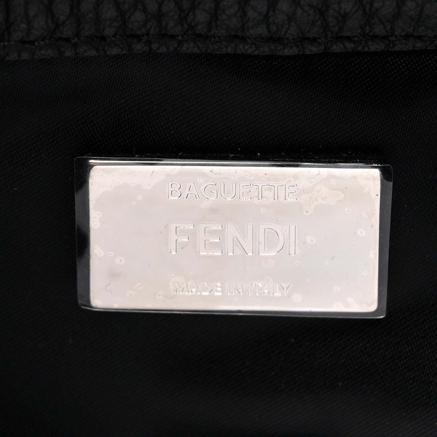 Fendi Econyl Cuoio Romano Multipocket Baguette Black 6 of 9