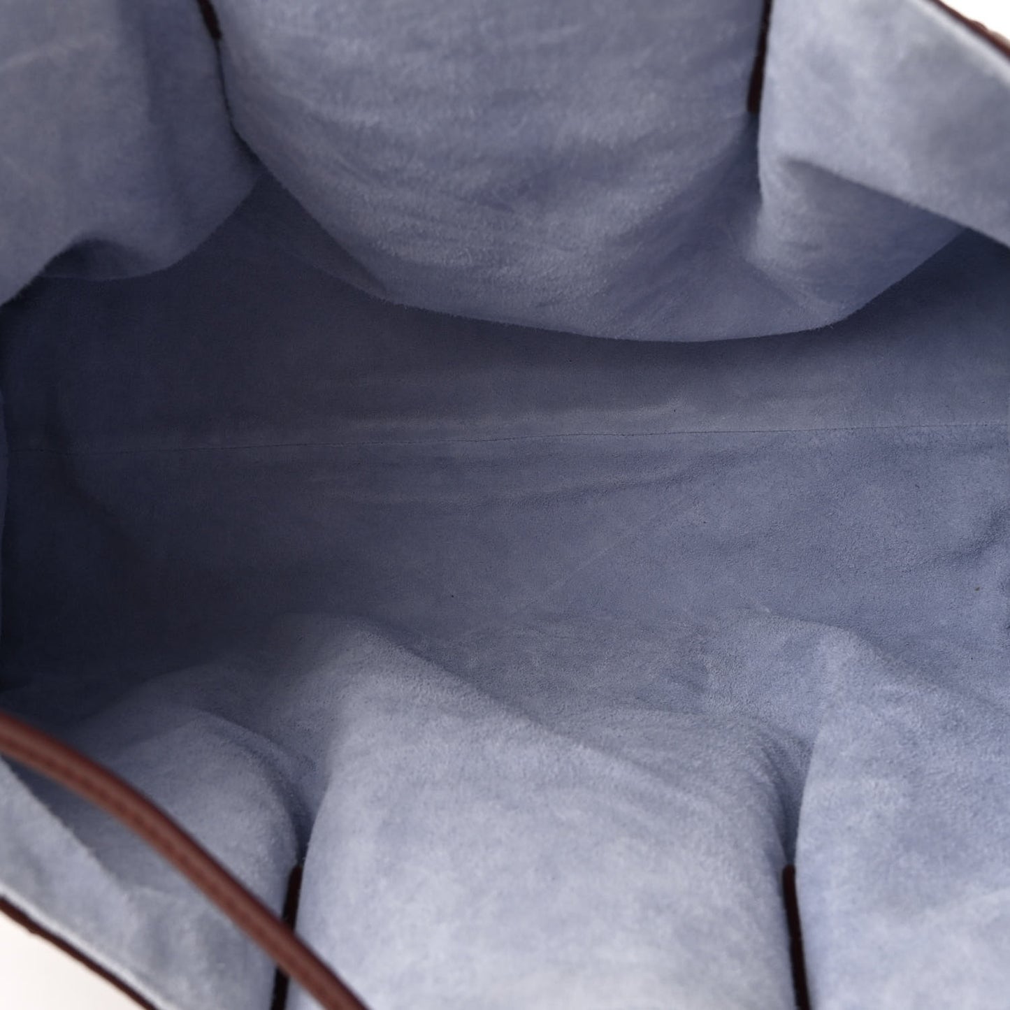 Calfskin Intrecciato Pinacoteca Reversible Tote Madder Brown Lunar