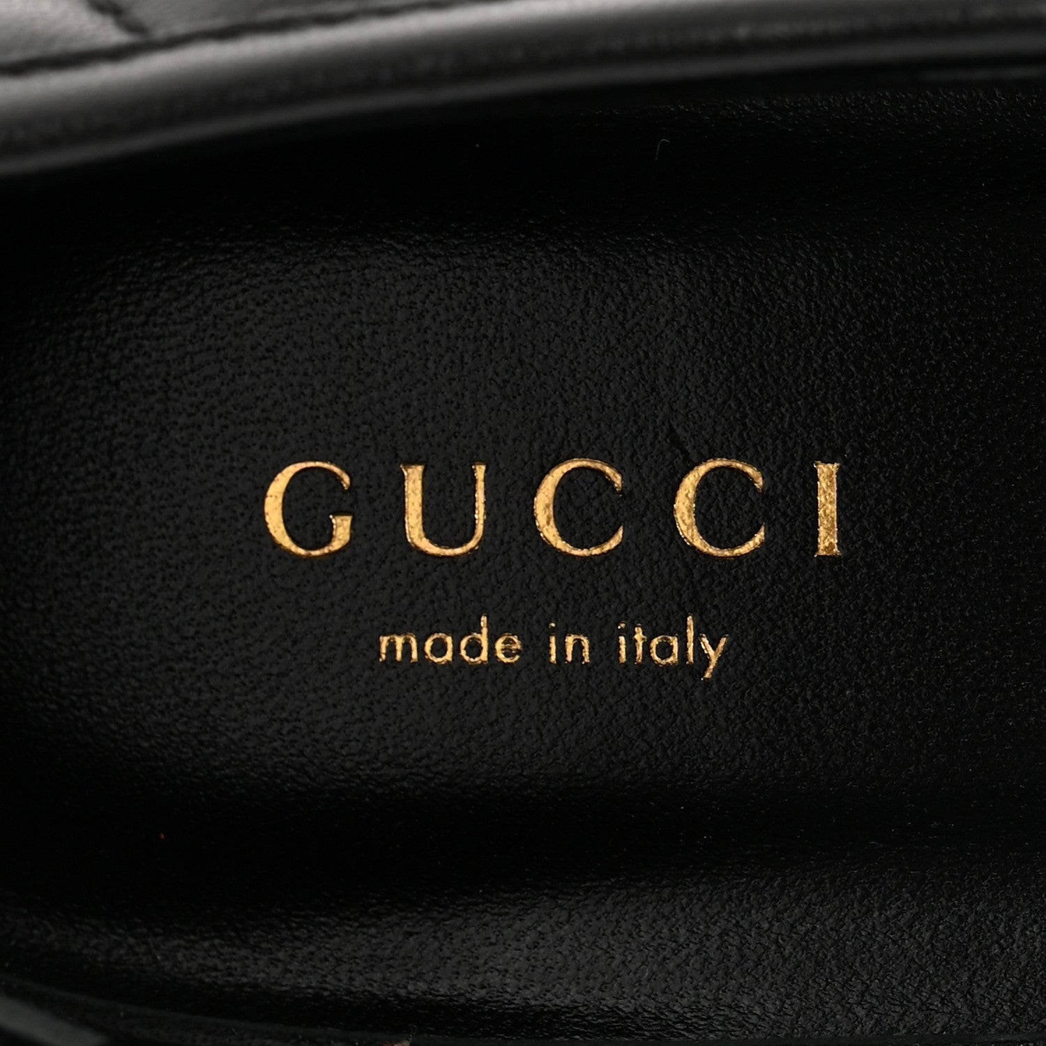 Gucci Nappa Matelasse Double G Marmont Loafers 42 Black 8 of 10