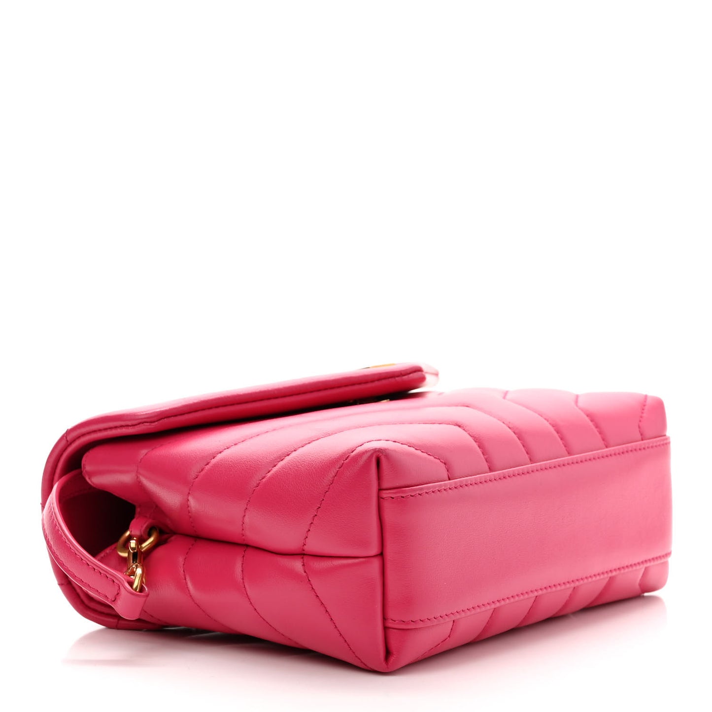 Calfskin Y Quilted Monogram Toy Loulou Crossbody Bag Freesia