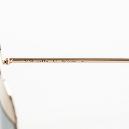 Christian Dior Split 1 Aviator Sunglasses Gold 5 of 5
