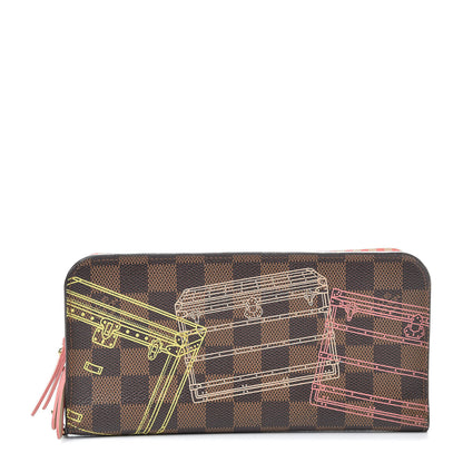 Louis Vuitton Damier Ebene 2014 Christmas Animation Insolite Wallet 1 of 11