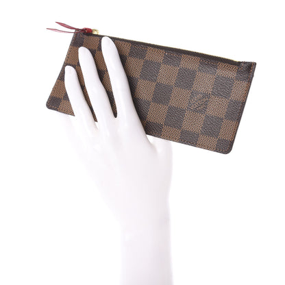 Louis Vuitton Damier Ebene Josephine Wallet Zippered Insert 2 of 6