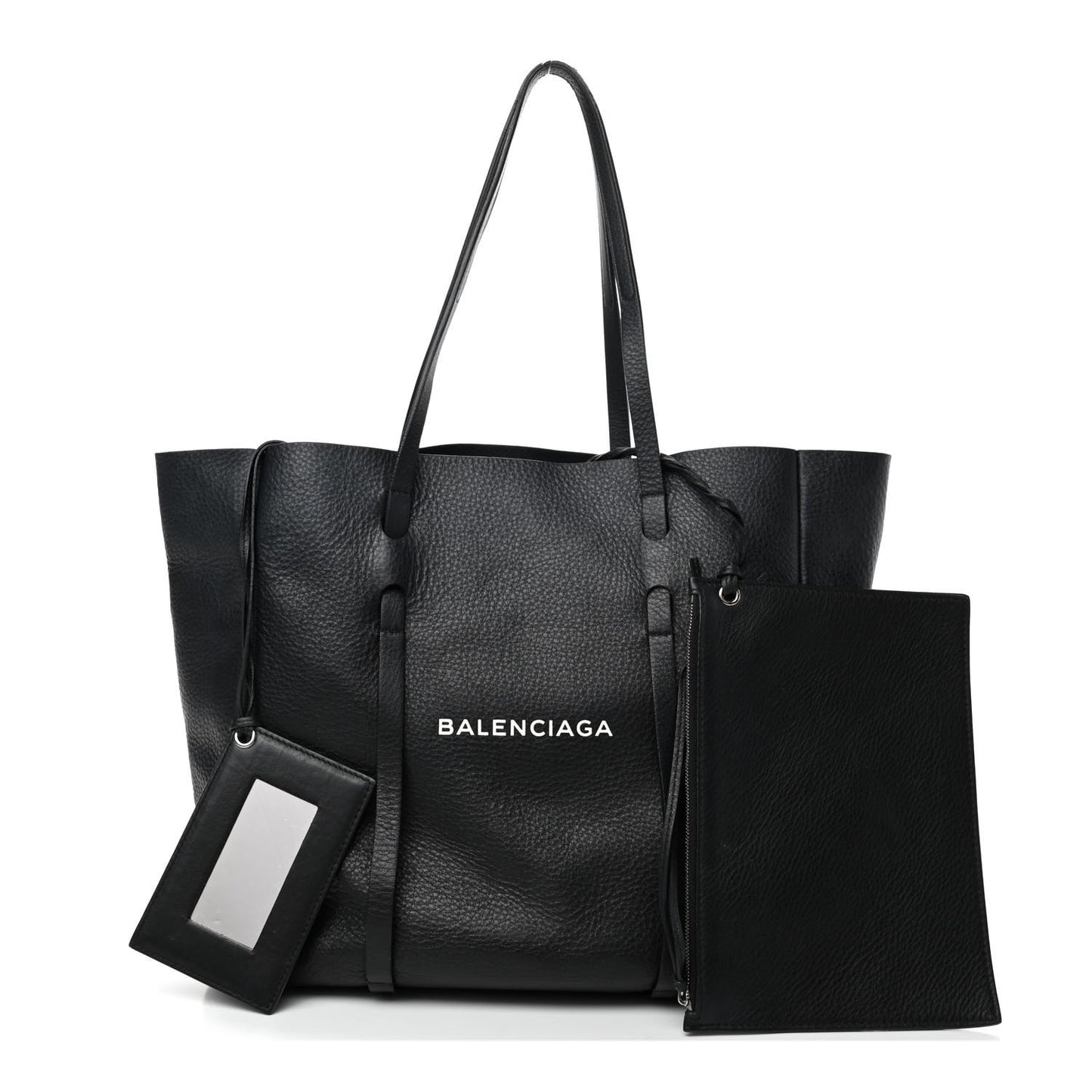 Calfskin Small Everyday Tote Black