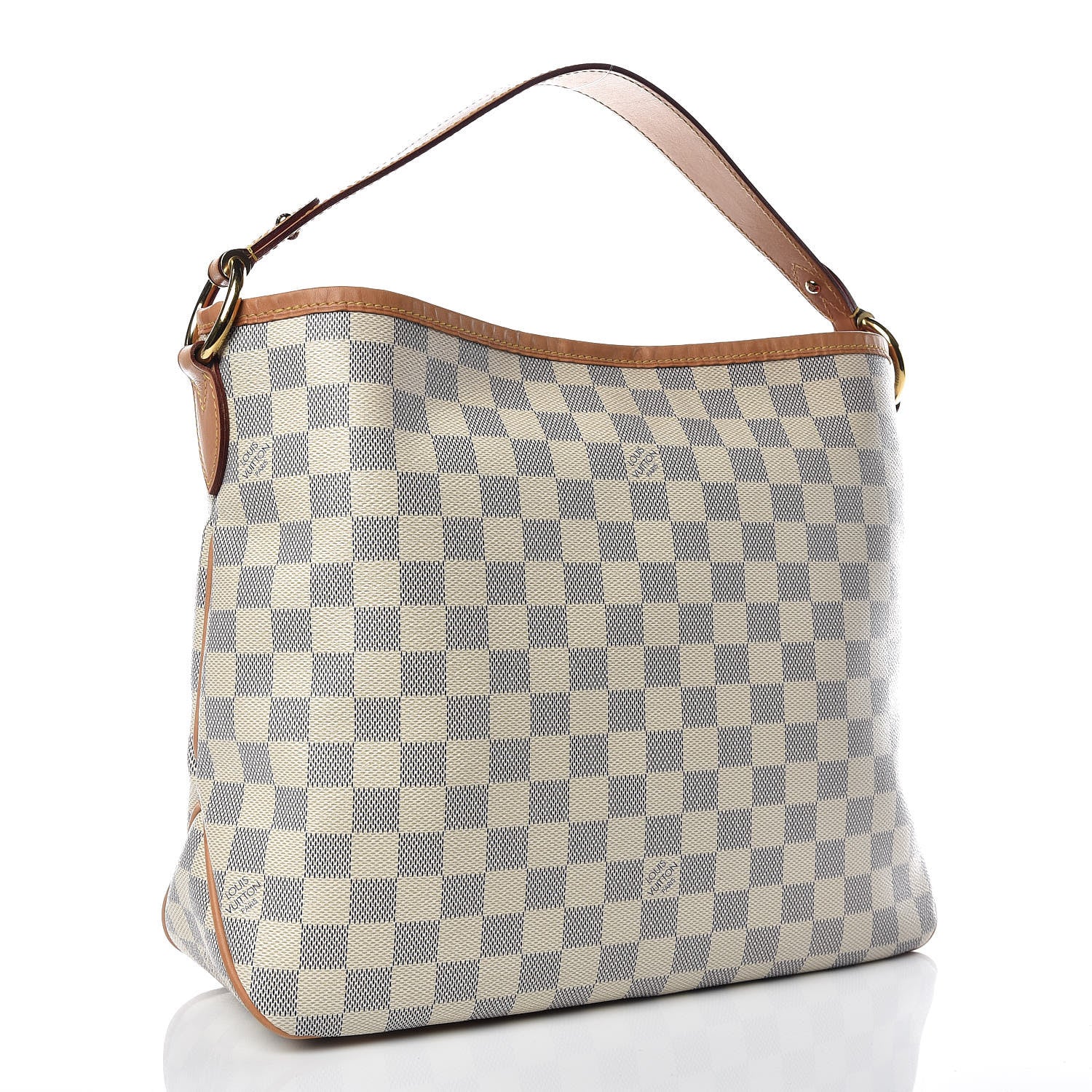 Louis Vuitton Damier Azur Delightful PM Pink 3 of 18