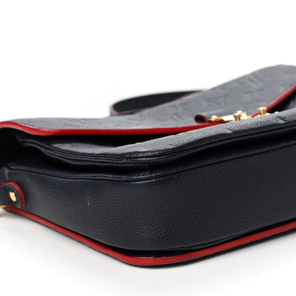 Louis Vuitton Empreinte Pochette Metis Marine Rouge 8 of 9