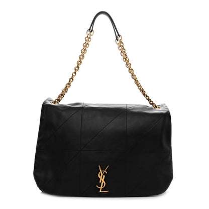 Saint Laurent Lambskin Matelasse Monogram Large Jamie 4.3 Black 1 of 9