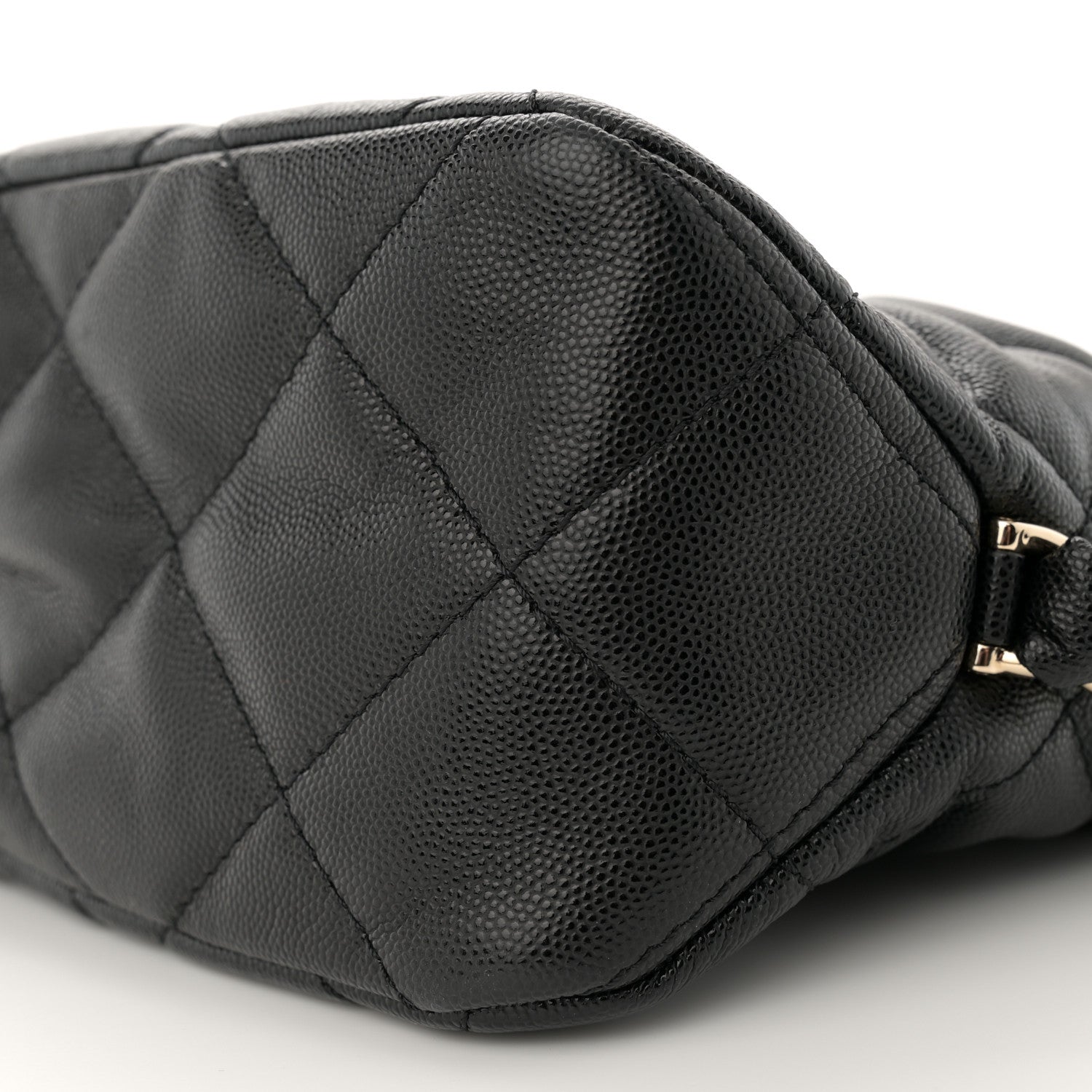 Chanel Caviar Quilted Daylight Hobo Black 10 of 11