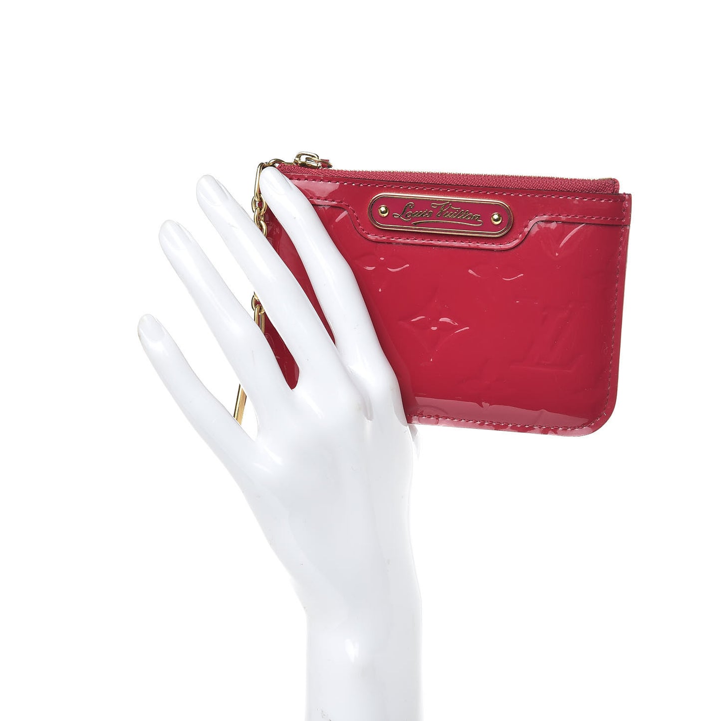 Vernis Key Pouch Rose Indien