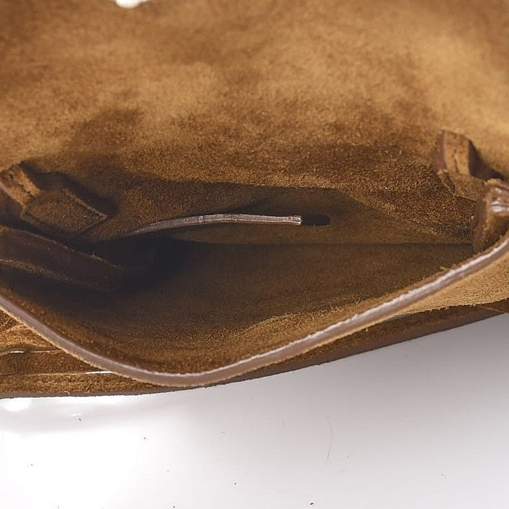 Suede Fringe Toy Monogram Anita Crossbody Bag Light Ocre