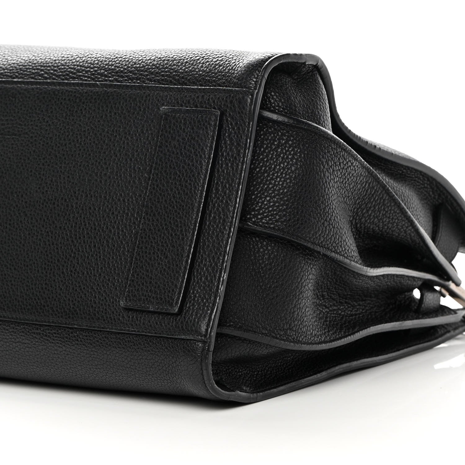 Saint Laurent Grained Calfskin Medium Souple Sac De Jour Black 10 of 25