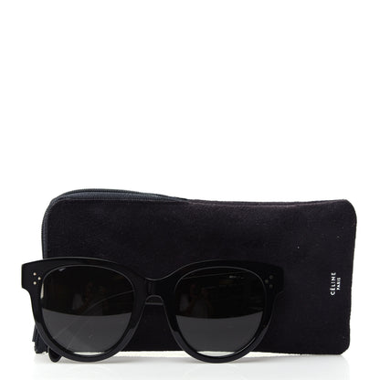 Celine Acetate New Audrey Sunglasses CL 41386/F/S Black 7 of 7