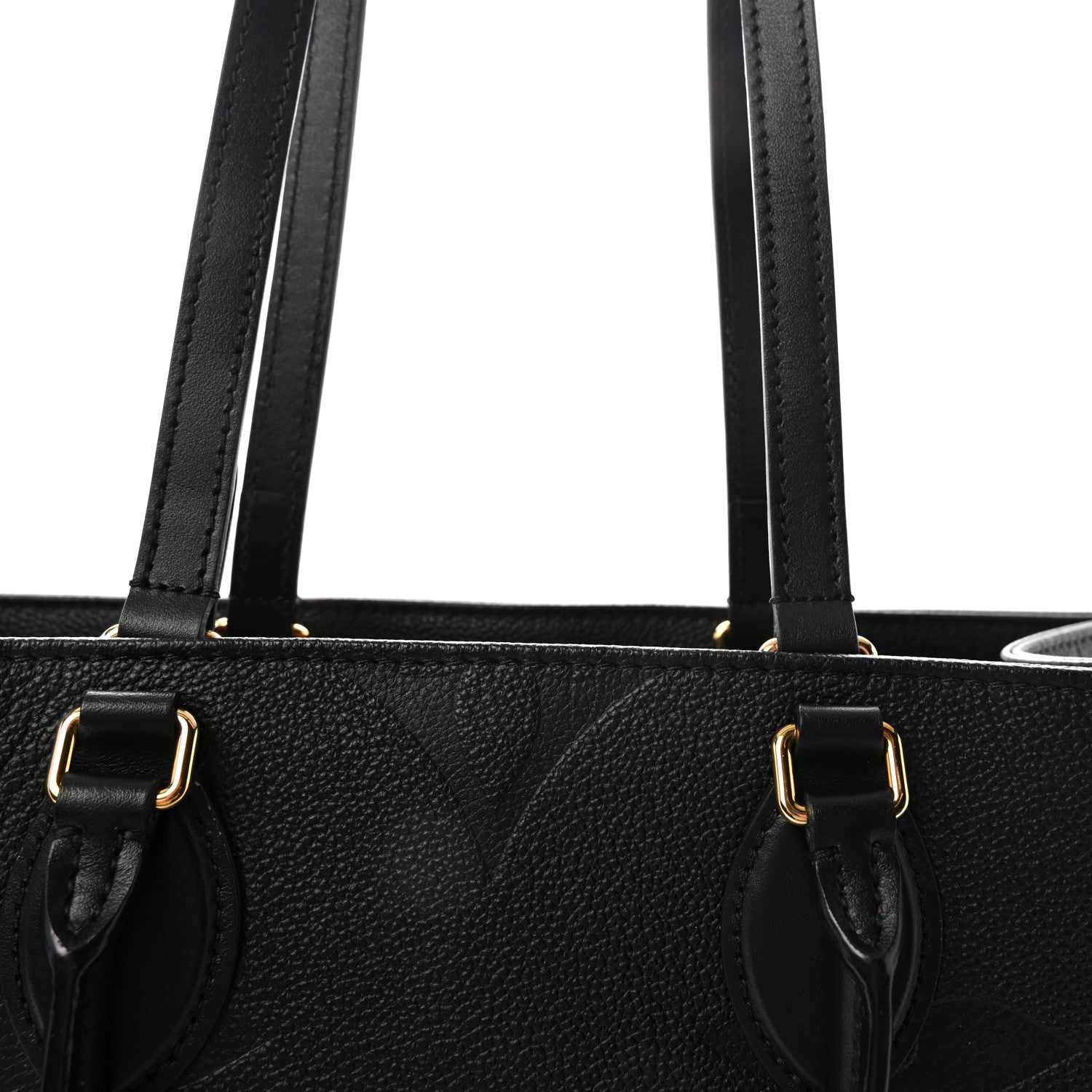 Louis Vuitton Empreinte Monogram Giant Onthego MM Black 7 of 9